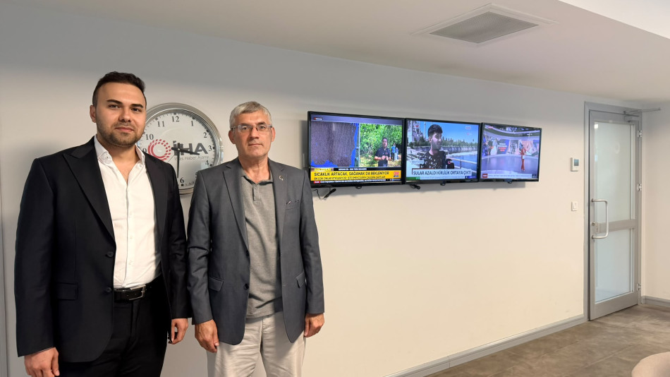 GENEL SEKRETERİMİZ FURKAN ALİ ÇİFTÇİOĞLU  BASIN KURUŞLARINA ZİYARETTE BULUNDU